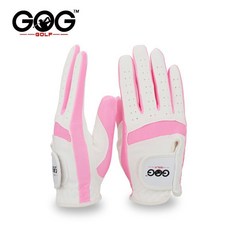 GOG 高爾夫球手套 兒童纖維細布手套, 1個, 粉色 S 一雙