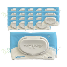 깨끗한나라 페퍼민트 블루 물티슈 캡형