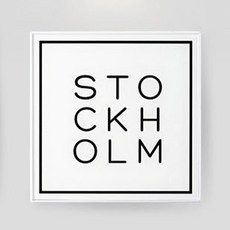 다나몰 LED 디지털 인테리어 액자 체중계, 1개, 혼합색상, 스톡홀름