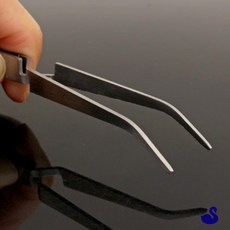 NS 스텐 구더기집게 낚시 핀셋 낚시핀셋 구더기집기, 1개