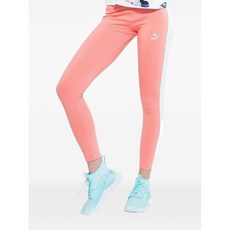 푸마 로고 패널 레깅스