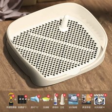 강아지 애견 배변매트 화장실 대형 중형 패드판, 1개, Z. 화이트 대형