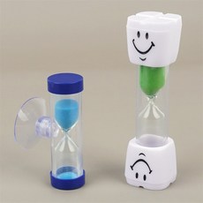 3분 양치 모래시계 힐링템, 치아모양 스탠드형, 1개