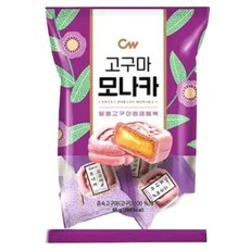 청우식품 고구마모나카 (65gx16개) 심심풀이 브런치 편의점 학원간식 홈베이킹 팬트리, 65g, 16개