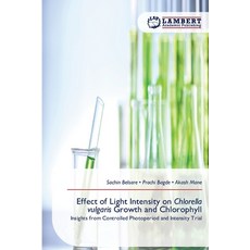 (영문도서)Effect of Light Intensity on Chlorella vulgaris Growth and Chlorophyll Paperback, LAP Lambert Academic Publis..., English, 9786209105395