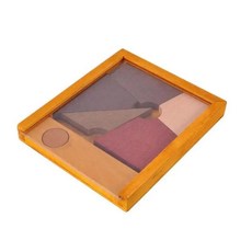 지능을 키우는 나무 보드 퍼즐 두뇌 자극 게임, 1개, 기본