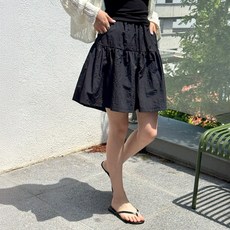 데일리앤 마레 여름 바스락 A라인 밴딩 와이드 반바지 치마바지 큐롯팬츠 4부 5부 숏팬츠 빅사이즈