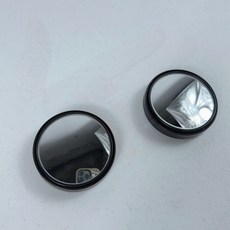 자동차 보조 사이드미러 원형 사각 직사각 사각지대 차량 보조 거울 광각 테이프 부착, 1개, 상세페이지 참조