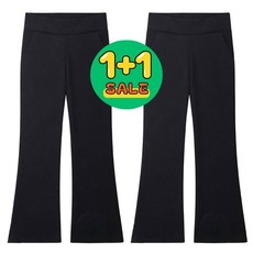 [인생바지] 여성 여름바지 밴딩 스판 부츠컷 세미나팔 1+1 특가행사