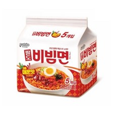 팔도비빔면 매운맛 130g, 5개