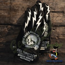 【Gear Base 吉兒基地】HolyFreedom Tools 骷髏 黑白 皮革 透氣 騎士 重機 手套 義大利, 騎士手套,XS-現貨