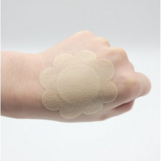 저자극 꽃모양 니플패치 중앙무점착, 20개, A 테두리점착