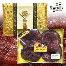 [토종마을]국내산 영지버섯 선물세트 300g [한지포장], 1박스