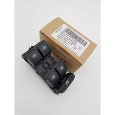 歐馬國際 SKODA FABIA 15後 電動窗升降機 駕駛座開關 德原廠 6V1959857A, 1個