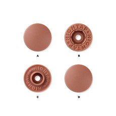 국산 티단추 하이탭 13mm 40세트, 1개, T 181-새들텐