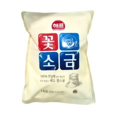 (무)(면)해표 꽃소금(실온 1kg)X3개, 1kg, 3개