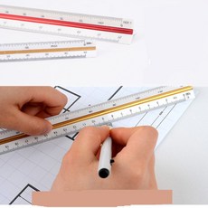 삼각스케일자 15cm 30cm 스케일자저배율 저배율스케일자, 15cm - 저배율