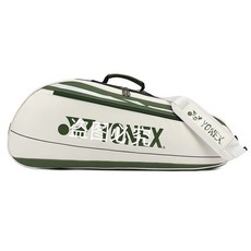 甜蜜cosmetics 新款羽毛球包 男女款運動單肩背包書包 獨立鞋倉 羽毛球包3支裝6支裝, 9306軍綠色 三支裝, 1個