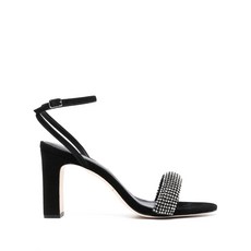 로플러랜달 라인스톤 장식 샌들 80mm