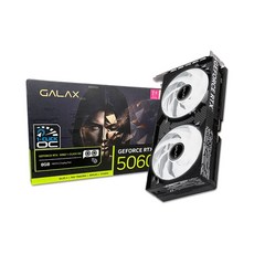 갤럭시 GALAX 지포스 RTX 5060 BLACK OC D7 8GB