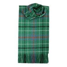 Duncan 타탄 스카프 고대 램스울 141590