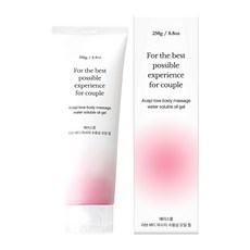 에이스플 바디 마사지 수용성 오일 젤 250ml, 250g, 2개