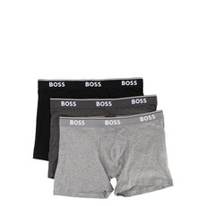 보스 로고 웨이스트밴드 복서 브리프 3팩 세트