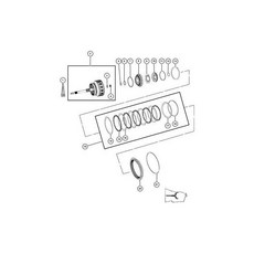 Mopar 모파 5210 8127AA 자동 트랜스 입력축 씰