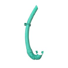 裝備租客 濕式呼吸管 潛水/浮潛/自由潛水呼吸管 軟式可彎折疊醫療級矽膠, 蒂芬妮綠