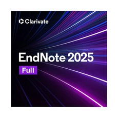 EndNote V2025 상업용 영구 라이선스 엔드노트