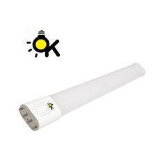 갈아만 끼우면되는 국산 호환형 LED형광등 FPL 55W 대체형 LED거실등, 1개