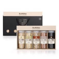 [하나로라이스] 건강담은 국내산 영양잡곡 5종 선물세트, 1개