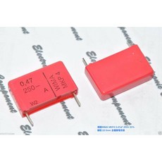 德國WIMA MKP4 0.47uF 250V 20% 腳距22.5mm 金屬膜電容器, 1個