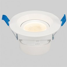 바이글로브 LED MR16형 매립등 3인치 6W 주백색 화이트 매입등, 1개
