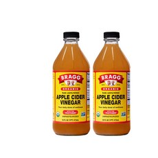 브래그 애사비 사과식초 473ml 2병 (애플사이다 비니거), 2개