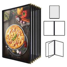 2페이지 클립보드 바인더 A4 메뉴판 투명-14900EA