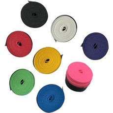 스쿼시그립 라켓그립 핸들 손잡이 야드웨 8pcs 컬러풀 라켓 그립 밴드 - 테니스 배드민턴 스쿼시 및 낚싯대용 땀 흡수 오버그립 블랙 화이트 그린 옐로우 레드