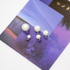 나사형 진주리벳 레지 진주버클 솔트레지, 1개