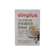 Homeplus 홈플러스 시그니처 콘푸레이크 단백질 천마차 400g(20gx20스틱), 1개, 20개입, 20g