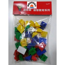旭陽教育用品社 USL遊思樂益智教育系列 三角形連接塊, 1個