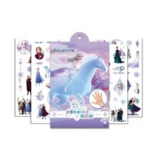 조하네샵 디즈니 캐릭터 어린이 판박이 스티커 14종 타투 마스크 스티커 프린세스 겨울왕국, 겨울왕국2, 1개