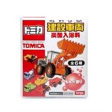 日本 NOL 入浴球 Tomica 洗澡球 入浴錠 入浴劑 入浴粉 沐浴球 洗澡玩具 玩偶 兒童泡澡球 BANDAI, 1個, TOMICA工程車 / 6556, 75g