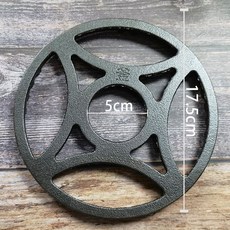 加厚鑄鐵煤氣灶支架，適用於家用燃氣灶、平底鍋、鑄鐵防滑托鍋架, 1個