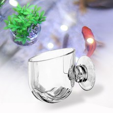 관상어용품 실지렁이 피딩컵 생먹이 급여기 아쿠아리움, 단품