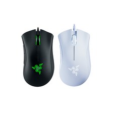 Razer DeathAdder Essential 煉獄奎蛇 標準版 電競滑鼠, 主商品-黑色,主商品+黑色鼠墊