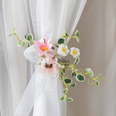 커튼 집게 데코 장식 소품 핀 고정 선물, 포피데이지커튼집게 20cm - 핑크, 1개