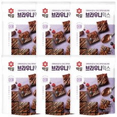 CJ 브라우니믹스, 320g, 6개