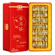 군향차 500g 보이차 소타차 윈난 숙차 흑차, 1개, 250g, 2개입