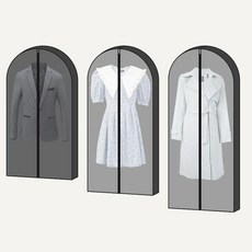 의류 걸이식 먼지 커버 웨딩 드레스 정장 코트 보관 가방 정리함 옷장
