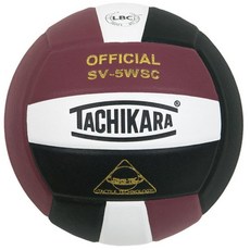 Tachikara Sensi-Tec SV5WSC-NFHS, New NFHS, Cardinal/White/Black, 1개